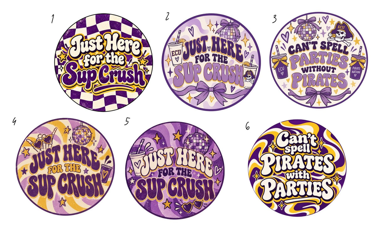 East Carolina Game Day Pin