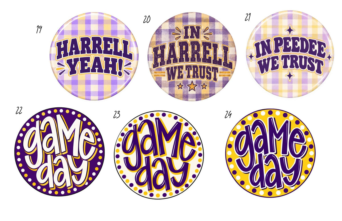 East Carolina Game Day Pin