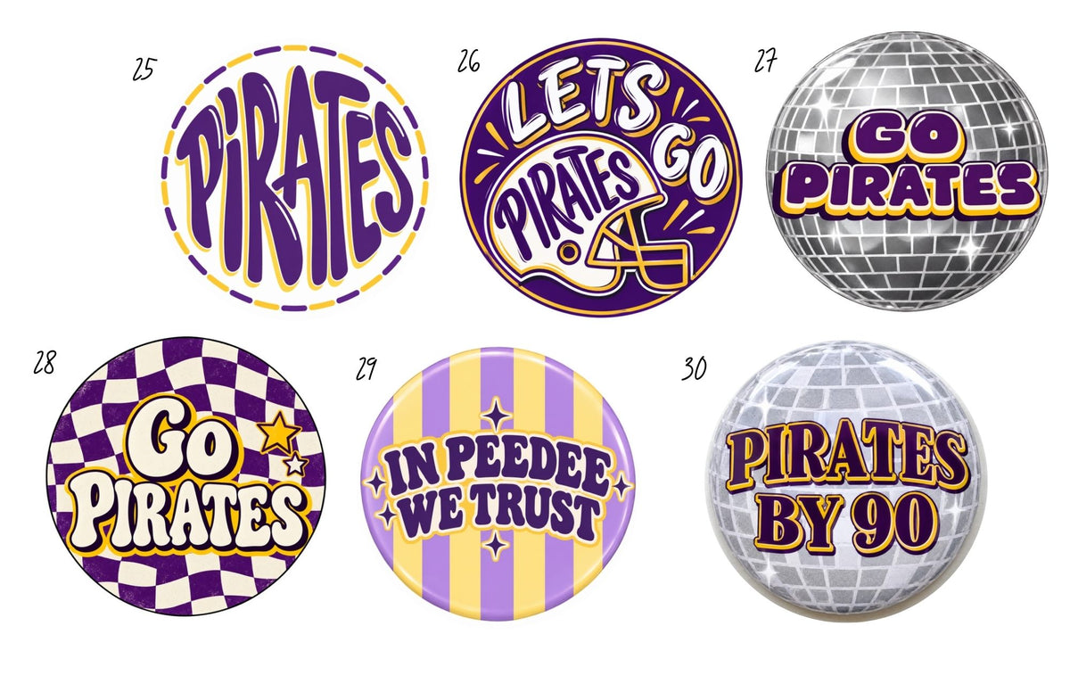 East Carolina Game Day Pin