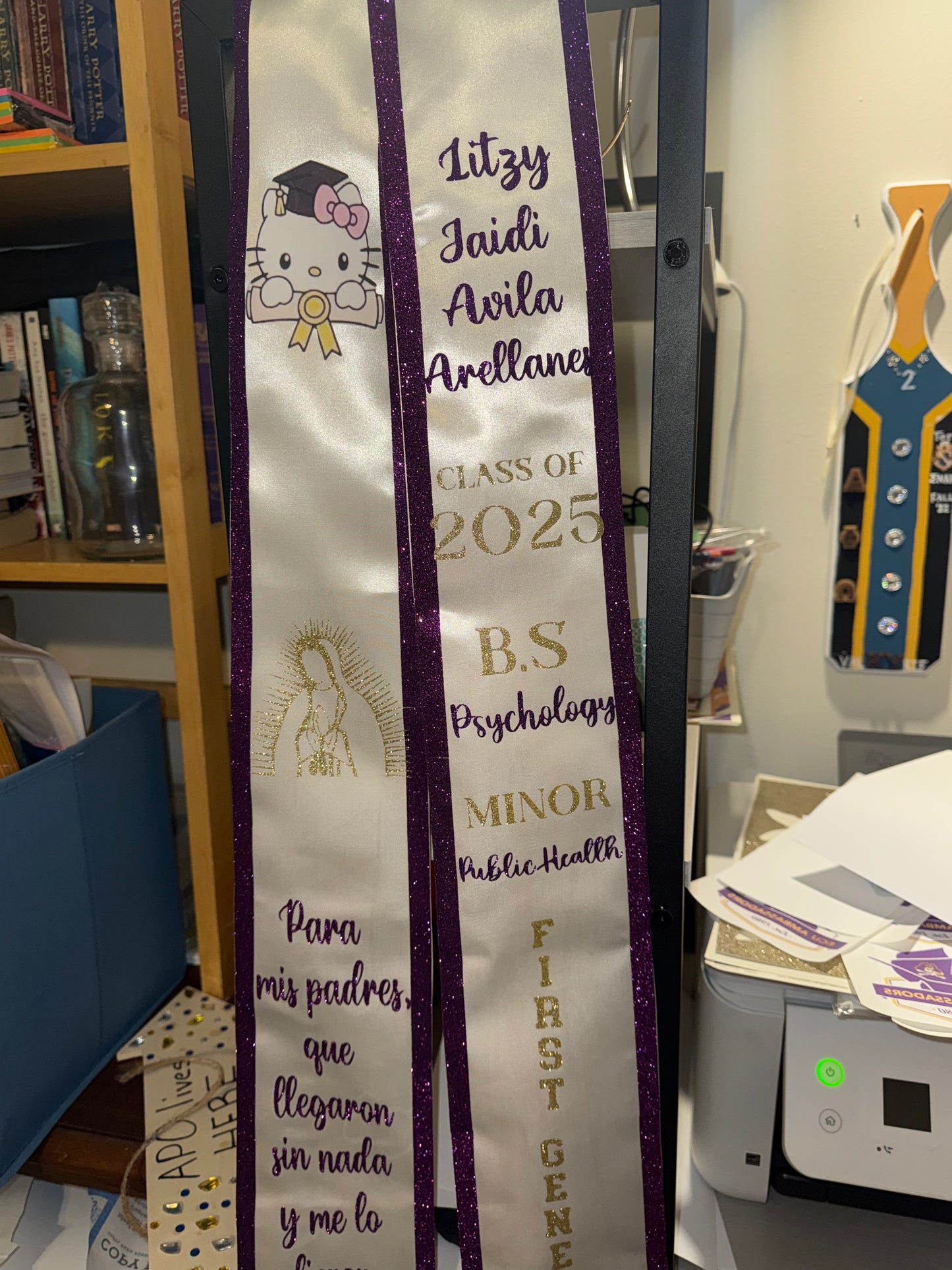 Custom Graduation Stole