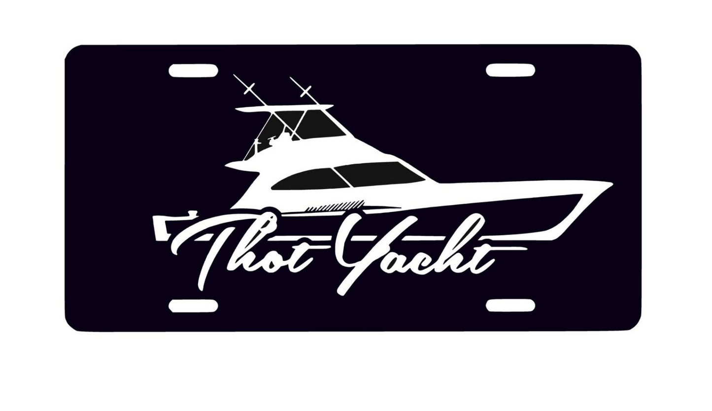 Thot Yacht License  Plate