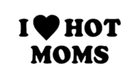 I love hot moms Decal