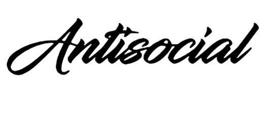 Antisocial Banner Decal