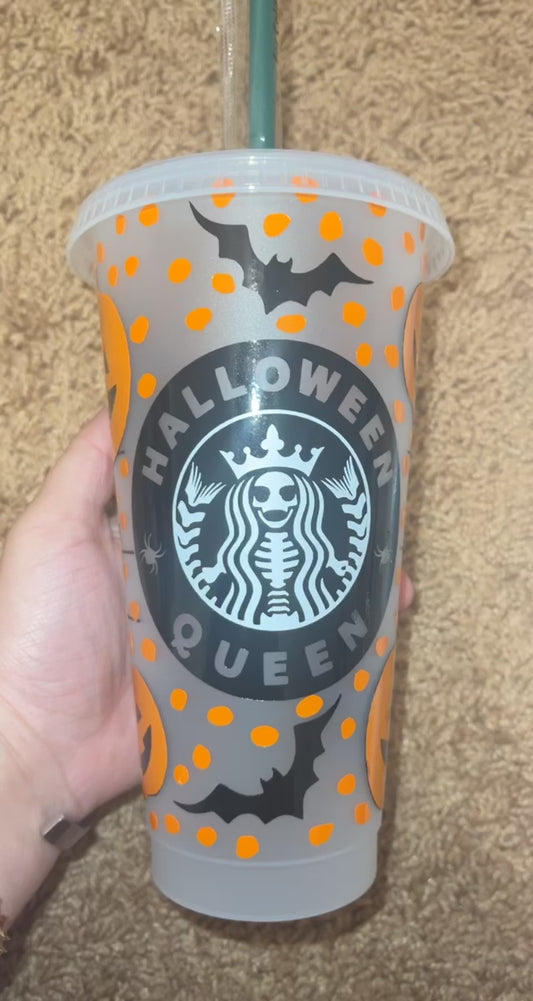 Halloween Queen Starbucks Cup