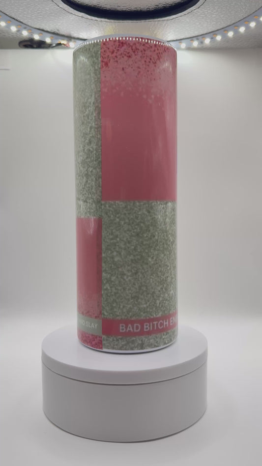 Pink Redbull 20oz Tumbler